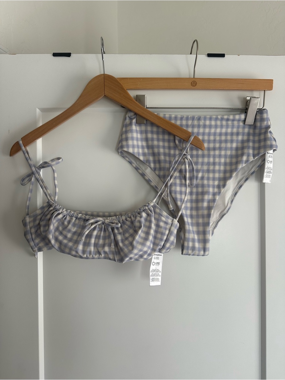 Reformation Kahiwa Bikini Top & Ana Bottoms